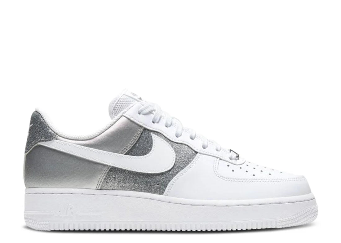 Nike Air Force 1 Low 07 White Metallic Silver