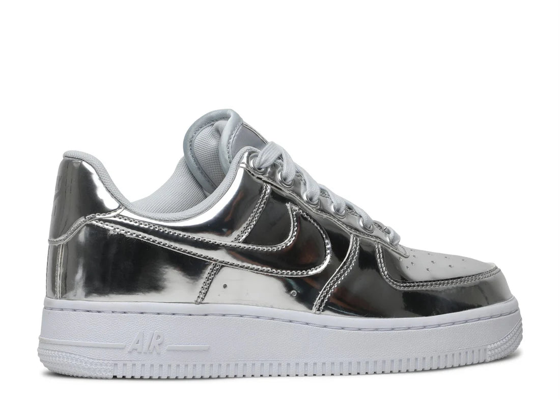 Air Force 1 Metallic Silver Chrome